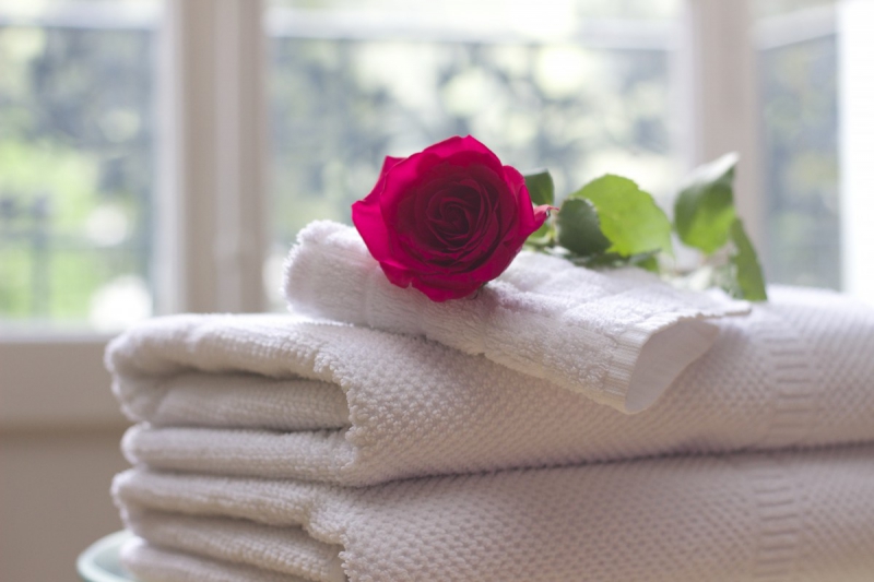 chambre-hote-FONTAN-min_towel_rose_clean_care_salon_spa_white_bath-731641